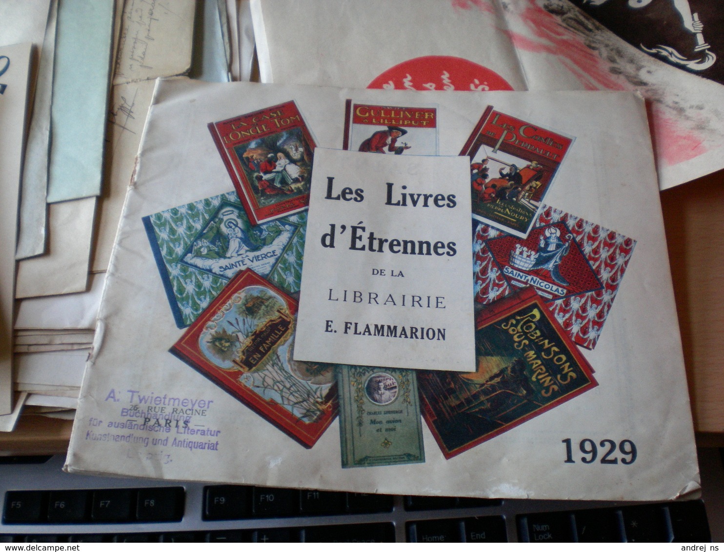 Les Livres D Etrennes De La Librairie E Flammarion 1929 - Documents Historiques