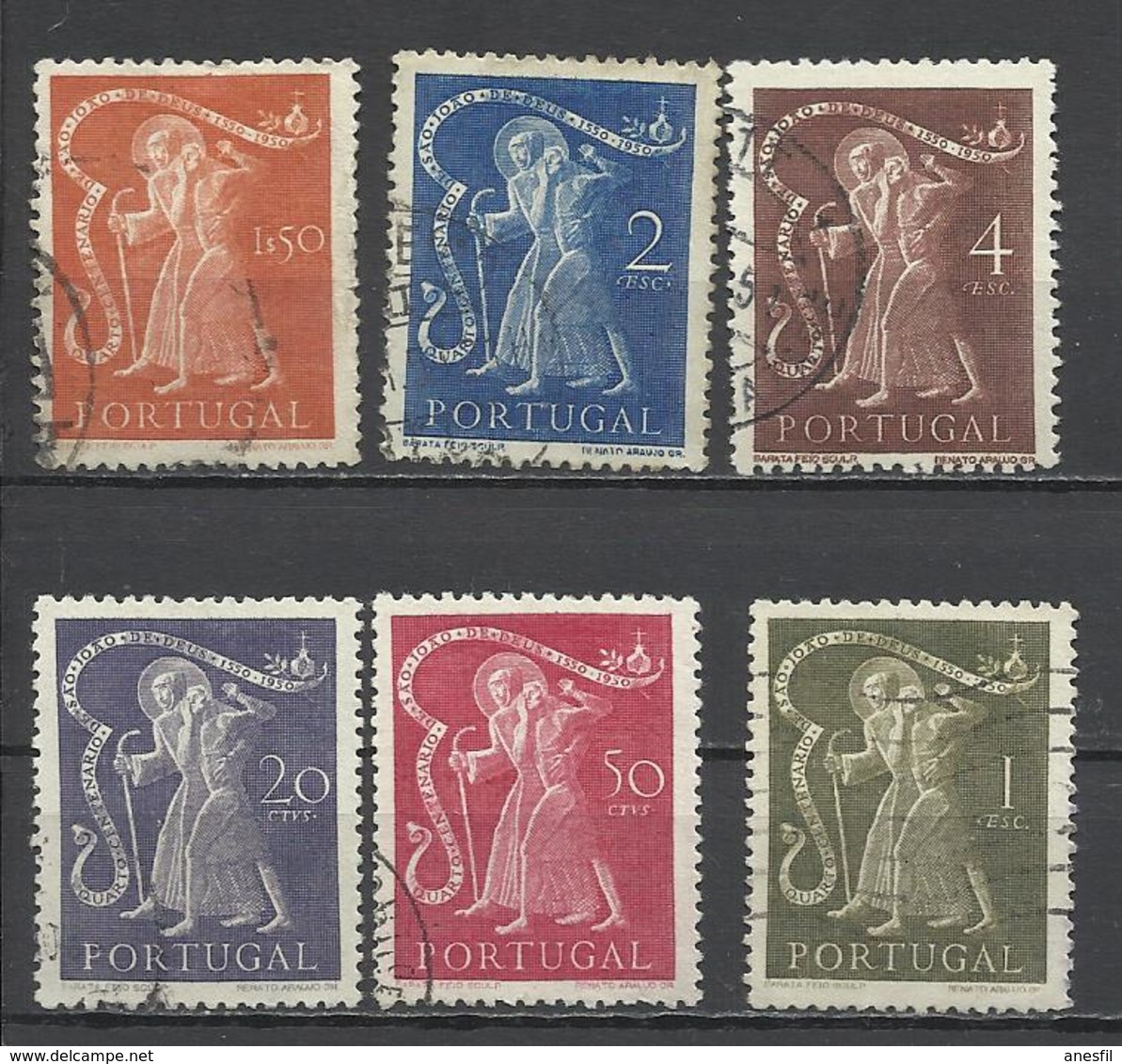 Portugal. 1950. San Juan De Dios. - Used Stamps