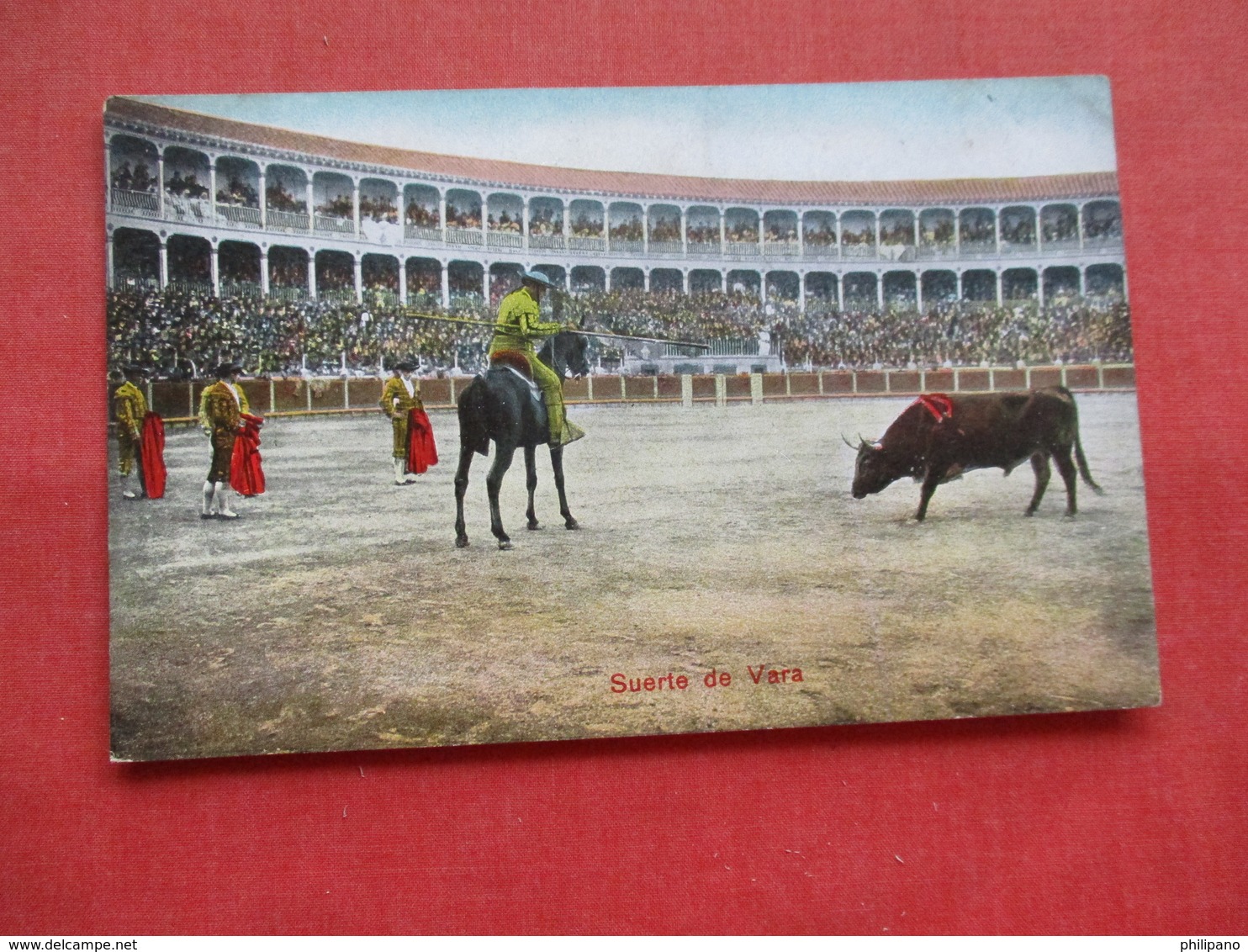 Bull Fight   Suerte De Vara >  Ref 3201 - Corrida