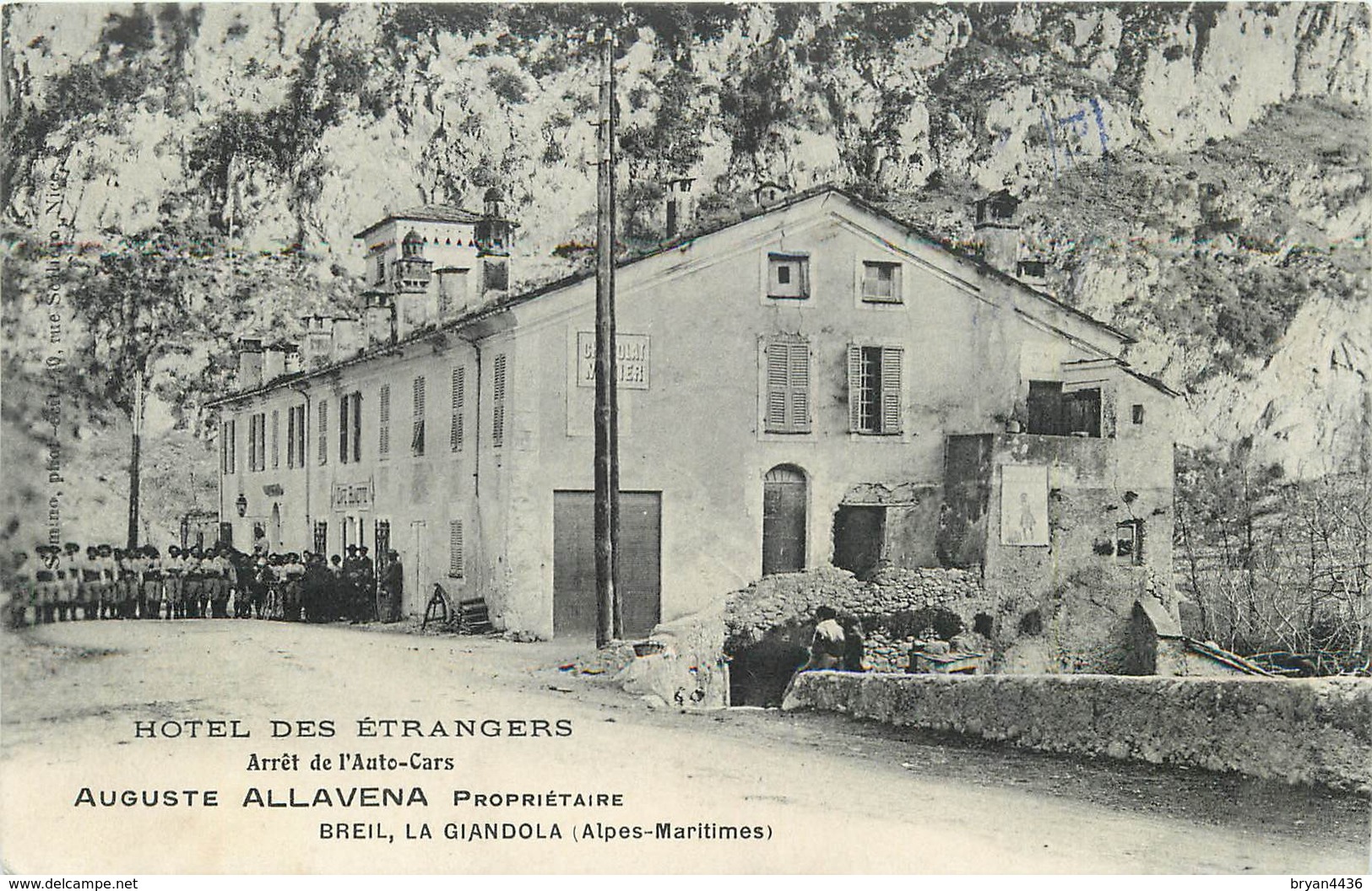 06 - BREIL - LA GINDOLA - HÔTEL DES ETRANGERS - Breil-sur-Roya