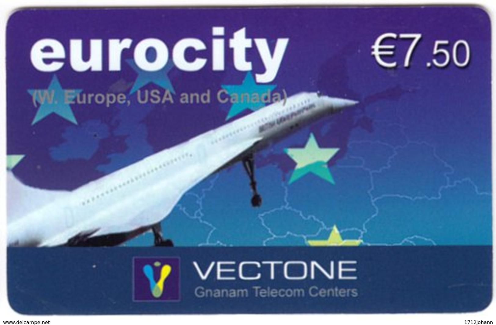 AUSTRIA F-524 Prepaid Vectone - Traffic, Airplane, Concorde - Used - Autriche