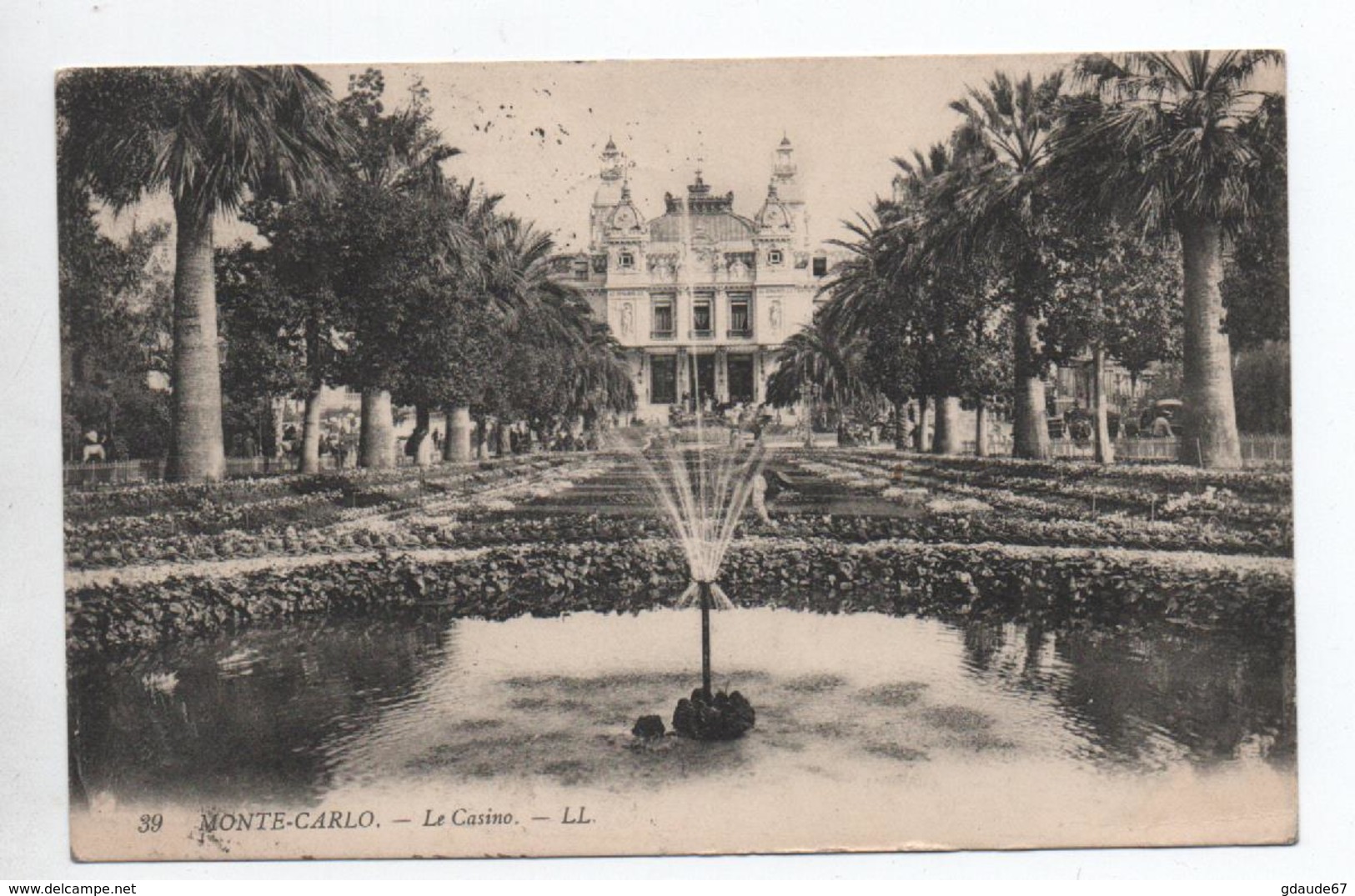 1912 - MIXTE TP MONACO & SEMEUSE Avec OBLITERATION De NICE (ALPES MARITIMES) Pour MIRECOURT (VOSGES) - Storia Postale