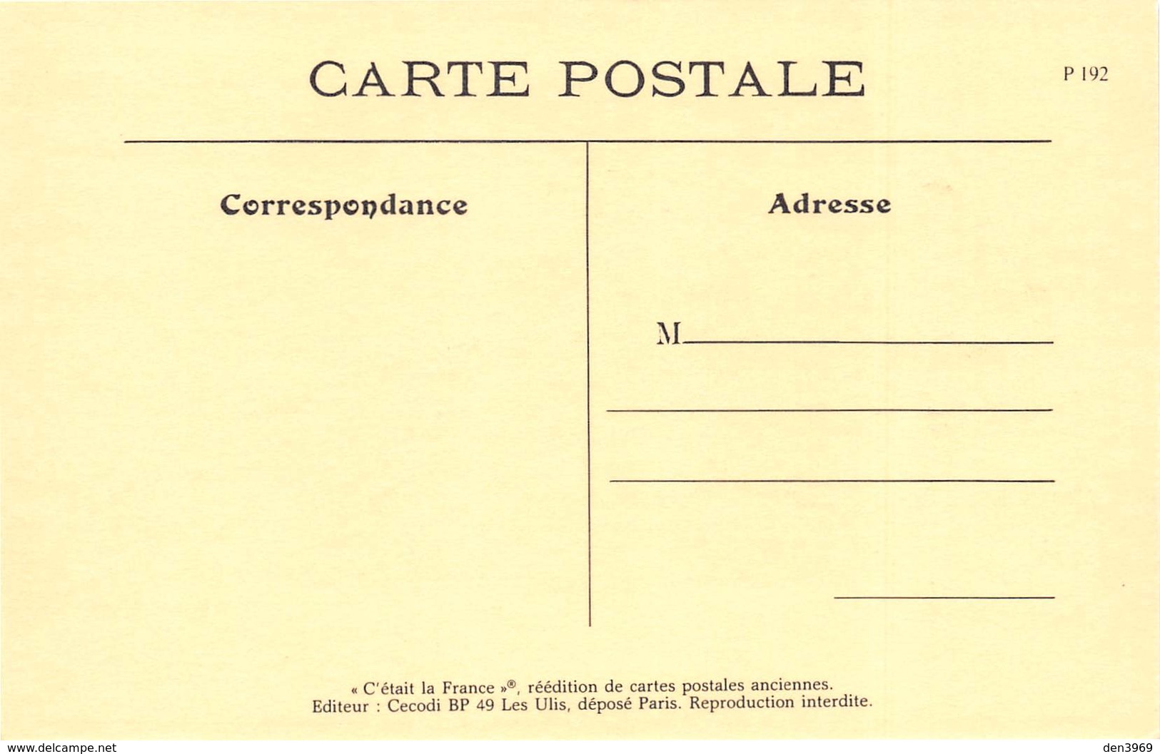 Automobile - Taxautos Electriques, 48 Rue De La Boétie, Paris - Cecodi N'P 192 - Voitures De Tourisme