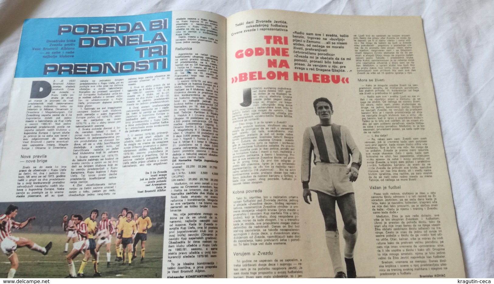 1979 TEMPO YUGOSLAVIA SERBIA SPORT FOOTBALL MAGAZINE NEWSPAPERS Pele athletics HANDBALL UEFA LEAGUE