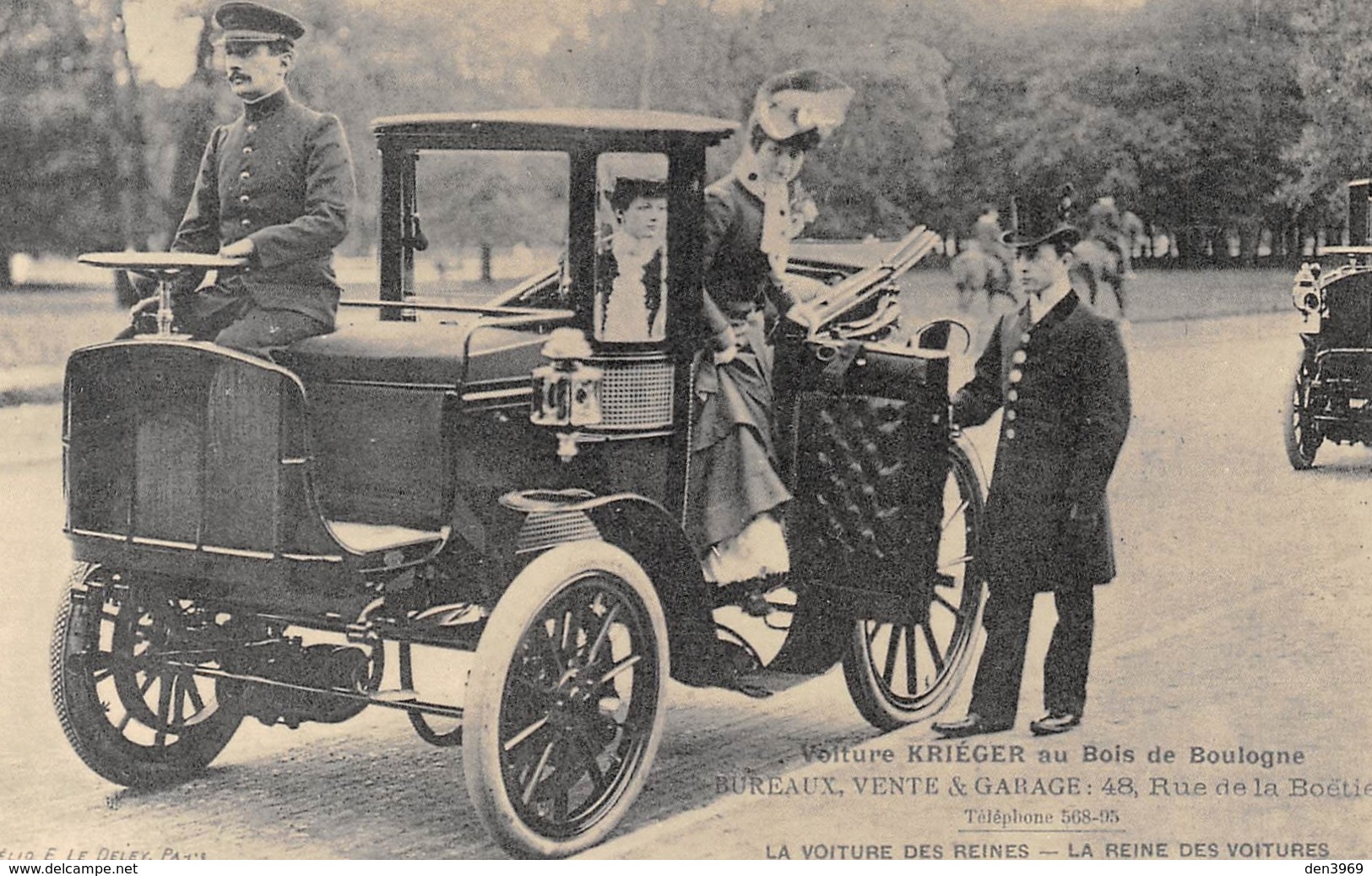 Automobile - Voiture Kriéger Au Bois De Boulogne, Paris - Cecodi N'P30 - Voitures De Tourisme