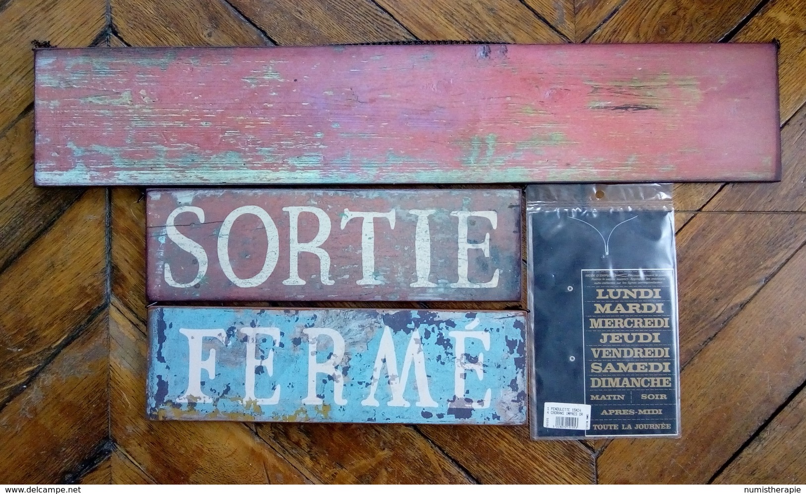 Lot De 4 Enseignes NEUVES Boutique Magasin (remise En Mains Propres à Paris UNIQUEMENT) - Signs