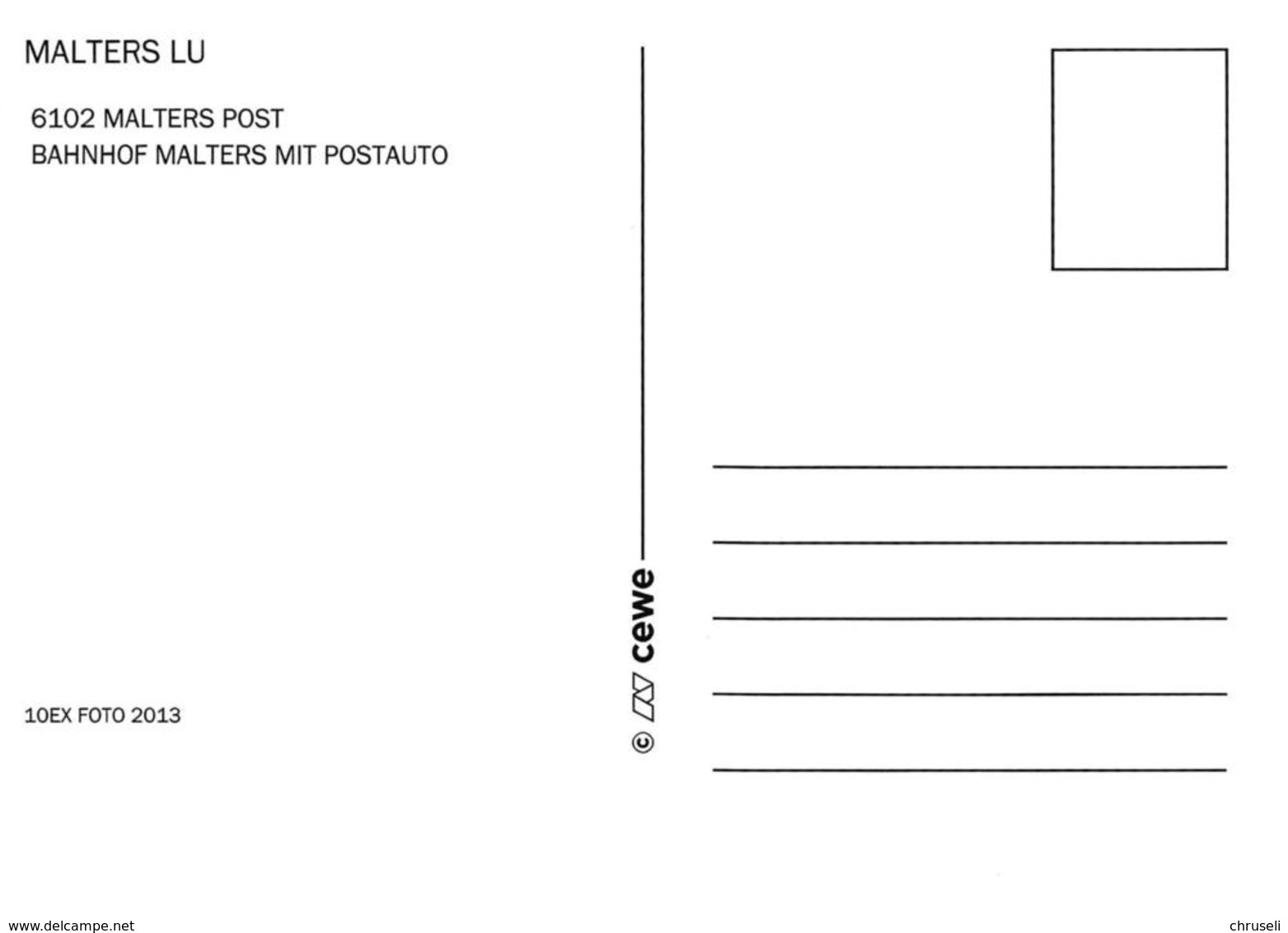 Malters  Postauto 2 Bild  Limitierte Auflage! - Malters