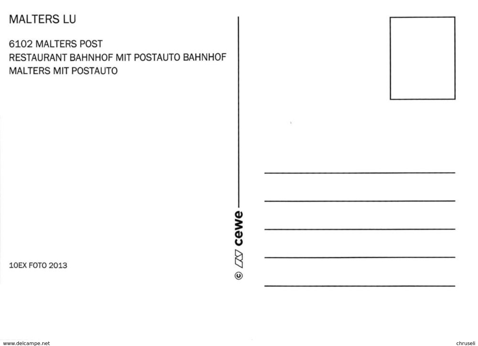 Malters  Postauto 4 Bild  Limitierte Auflage! - Malters