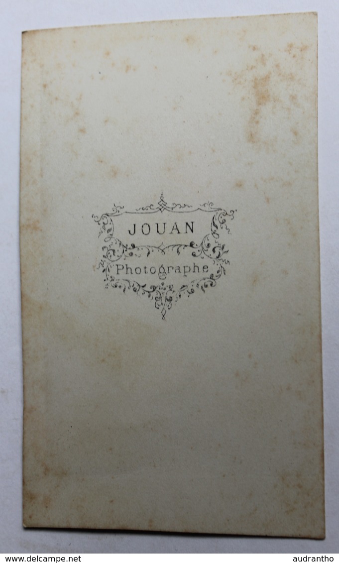 Ancienne Photo CDV Bonne Jeanne Guillerm Lesneven Coiffe Bretonne Femme De Maison Jouan Photographe - Personnes Identifiées