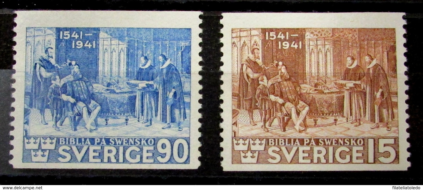 Suecia 287/8 * - Unused Stamps