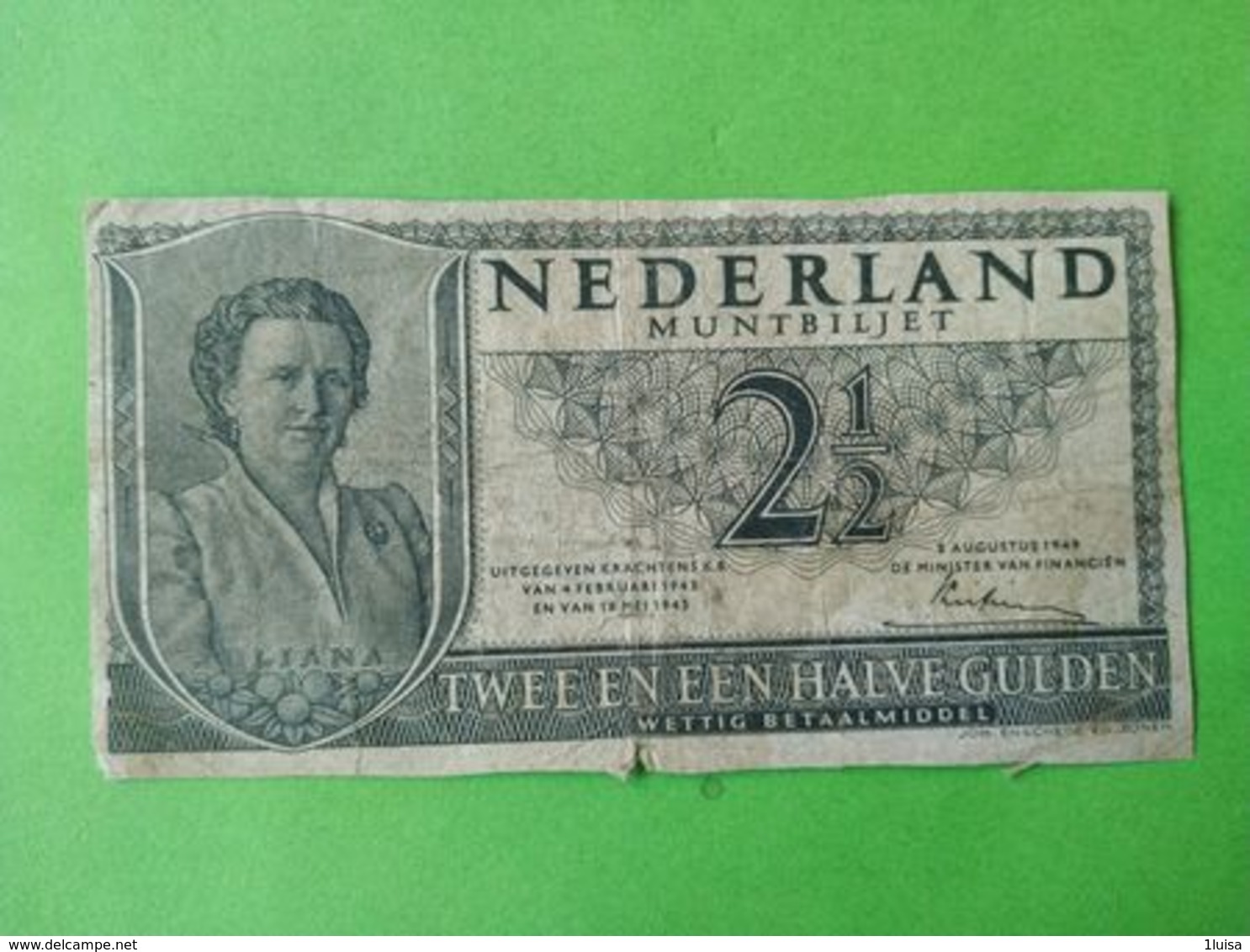 2e 1/2 Gulden 1945 - 2 1/2 Gulden