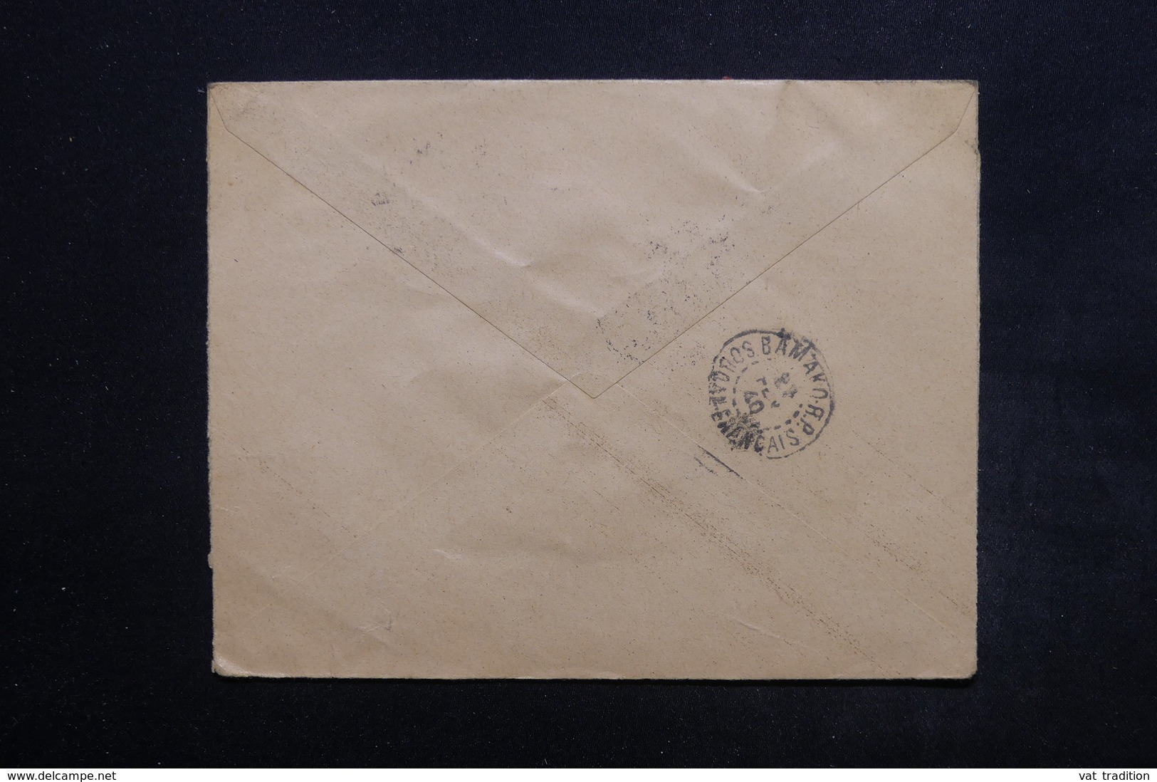SOUDAN - Enveloppe De Sikasso Pour Paris En 1940 Par Avion ( étiquette) , Affranchissement Plaisant - L 24456 - Cartas & Documentos