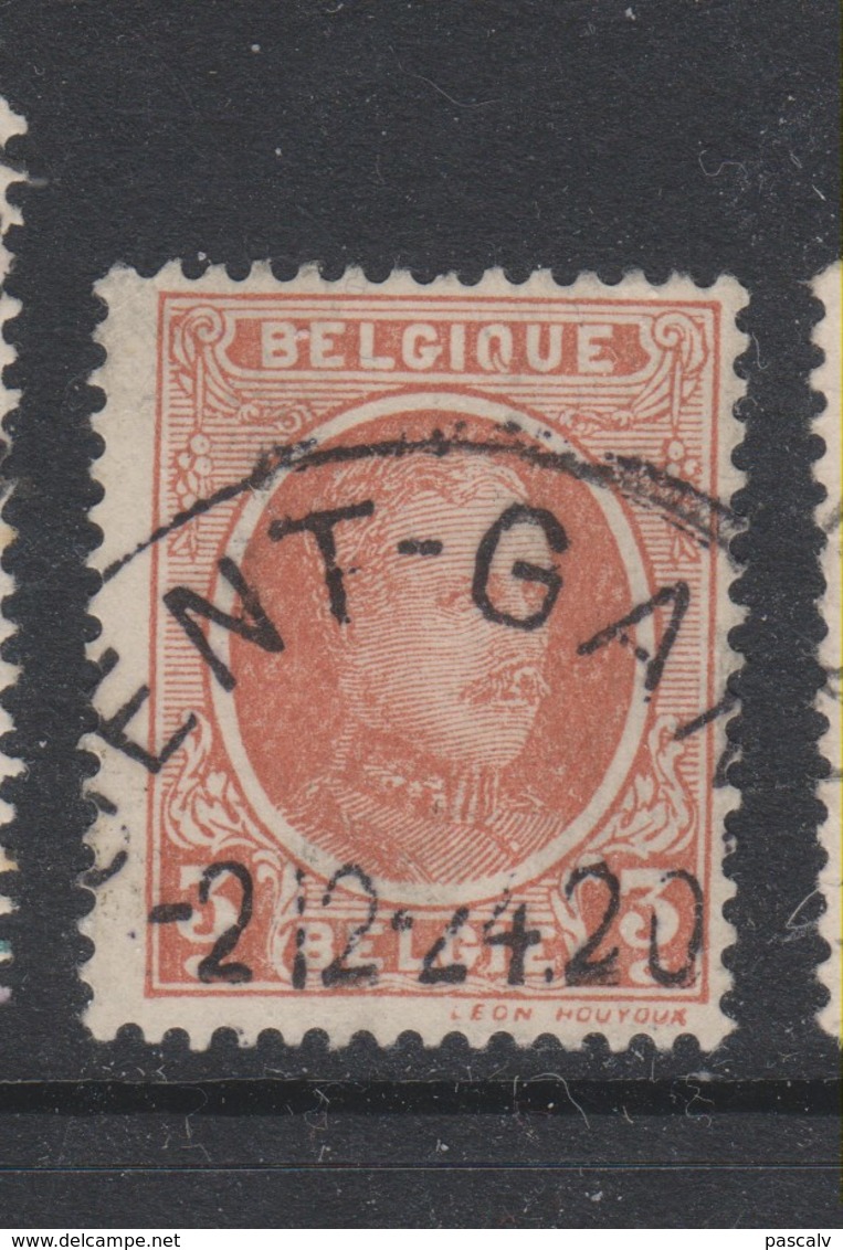 COB 192 Oblitération Centrale GENT - 1922-1927 Houyoux