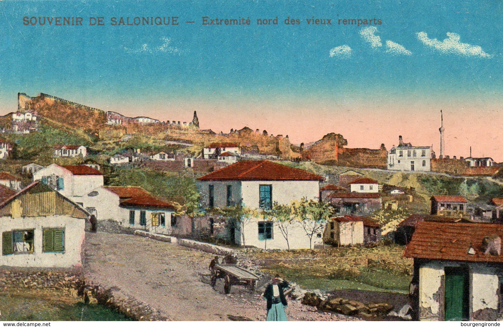 SOUVENIR DE SALONIQUE Extrémité Nord Des Vieux Remparts - Griekenland