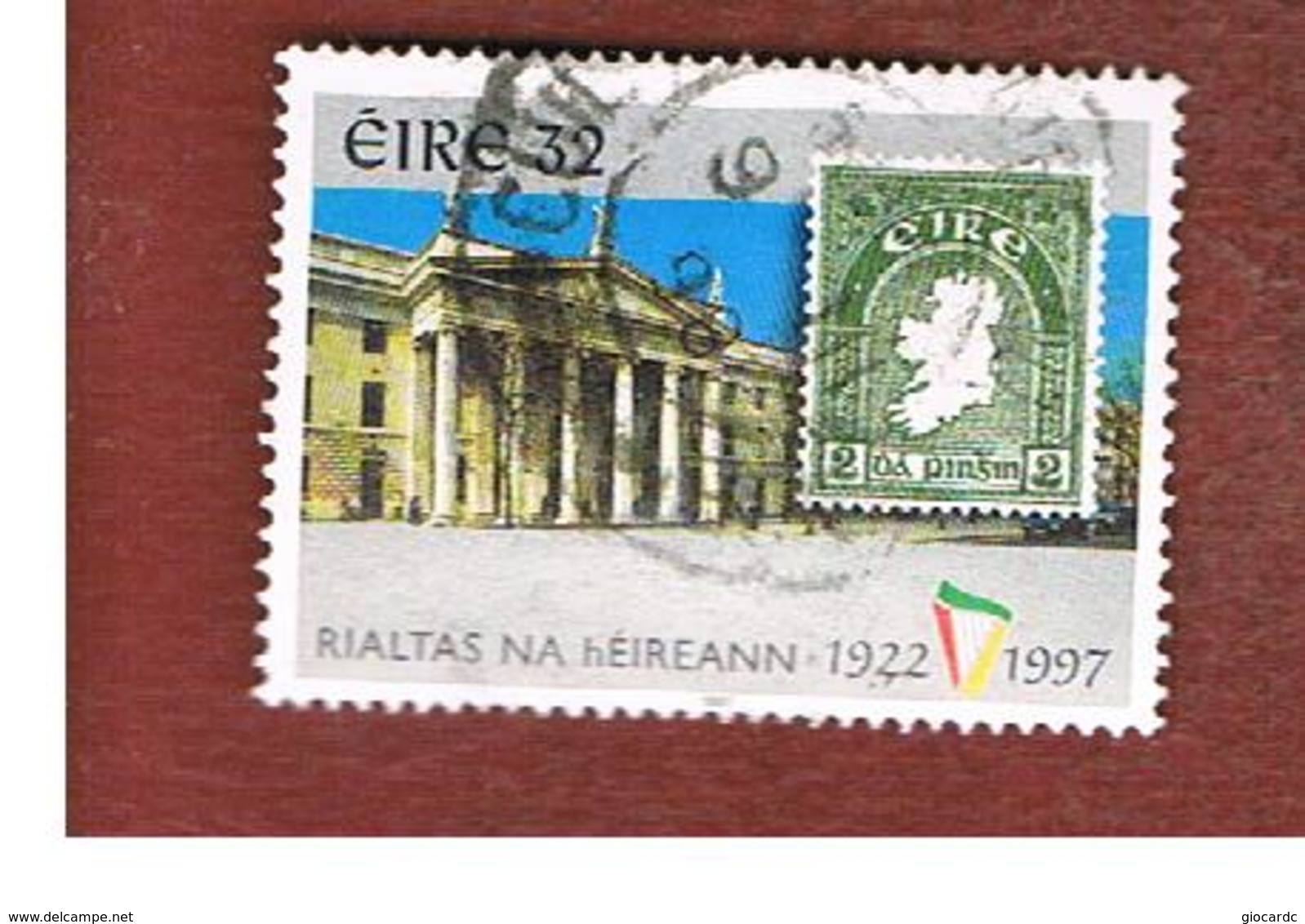 IRLANDA (IRELAND) - SG 1111  - 1997  75^ ANNIVERSARY OF IRIST FREE STATE: G.P.O.  DUBLIN  - USED - Oblitérés