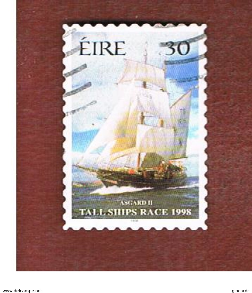 IRLANDA (IRELAND) - SG 1190  - 1998  "CUTTY SARK": ASGARD II      - USED - Used Stamps