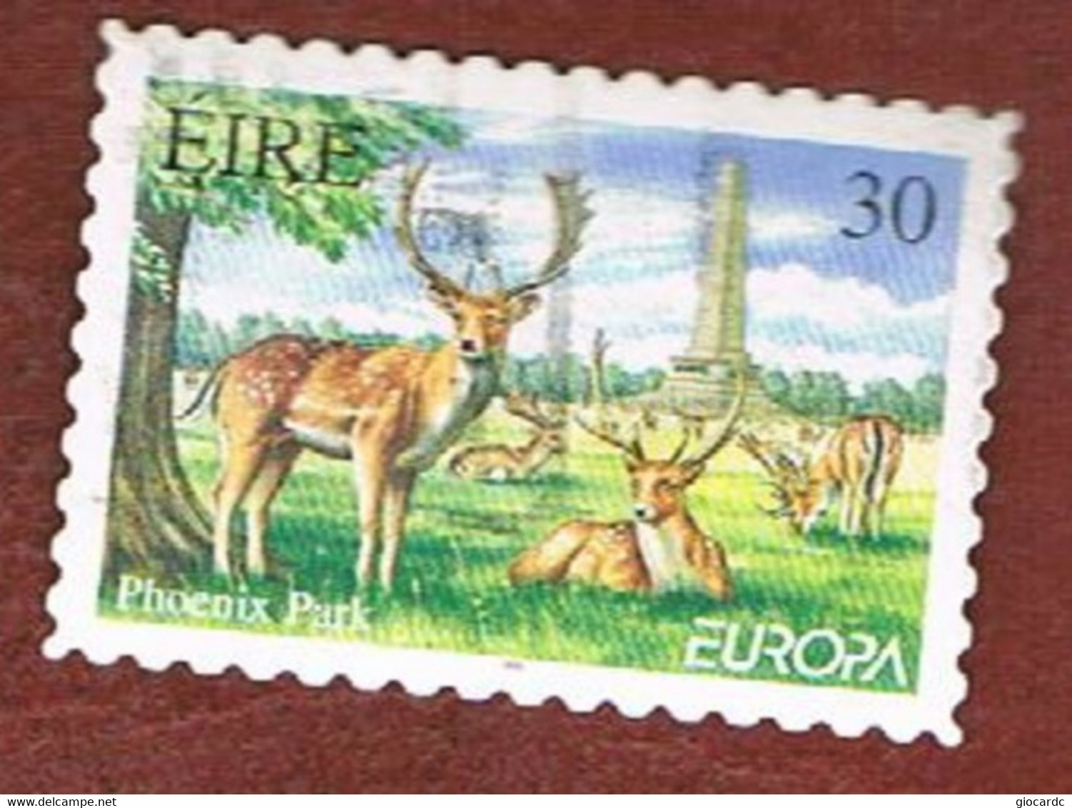 IRLANDA (IRELAND) - SG 1231  - 1999  EUROPA, Animals (deer)      - USED - Usati