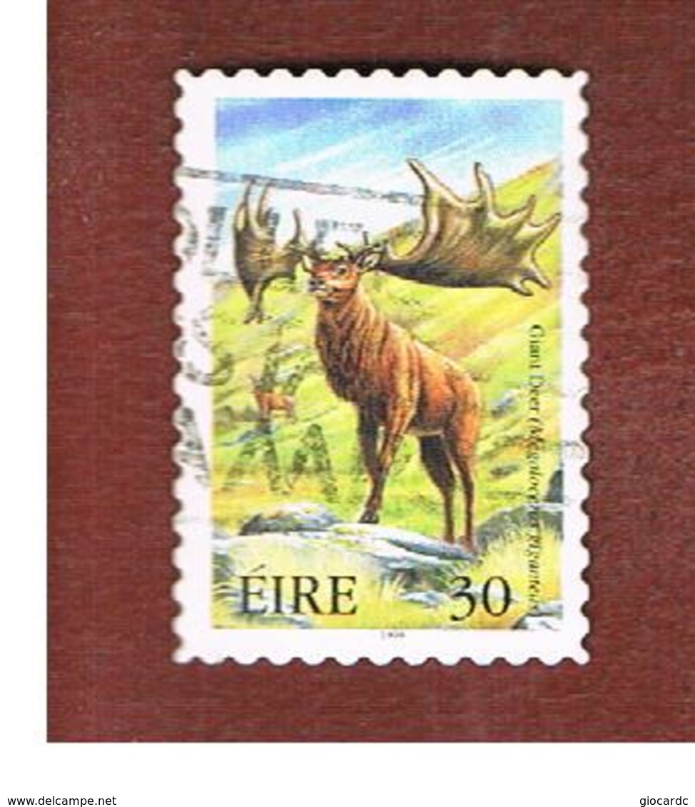 IRLANDA (IRELAND) - SG 1278  - 1999  EXTINT IRISH ANIMALS: GIANT DEER   - USED - Usati