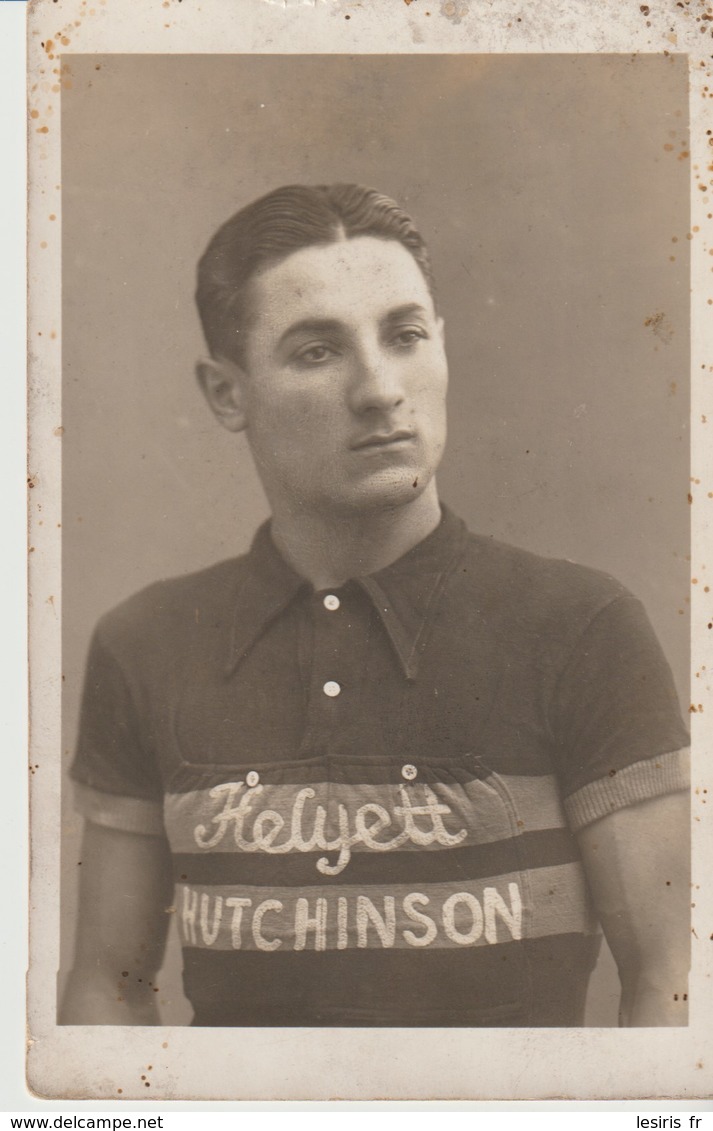 CPA - PHOTO - COUREUR CYCLISTE DE L'EQUIPE HELYETT HUTCHINSON - - Ciclismo