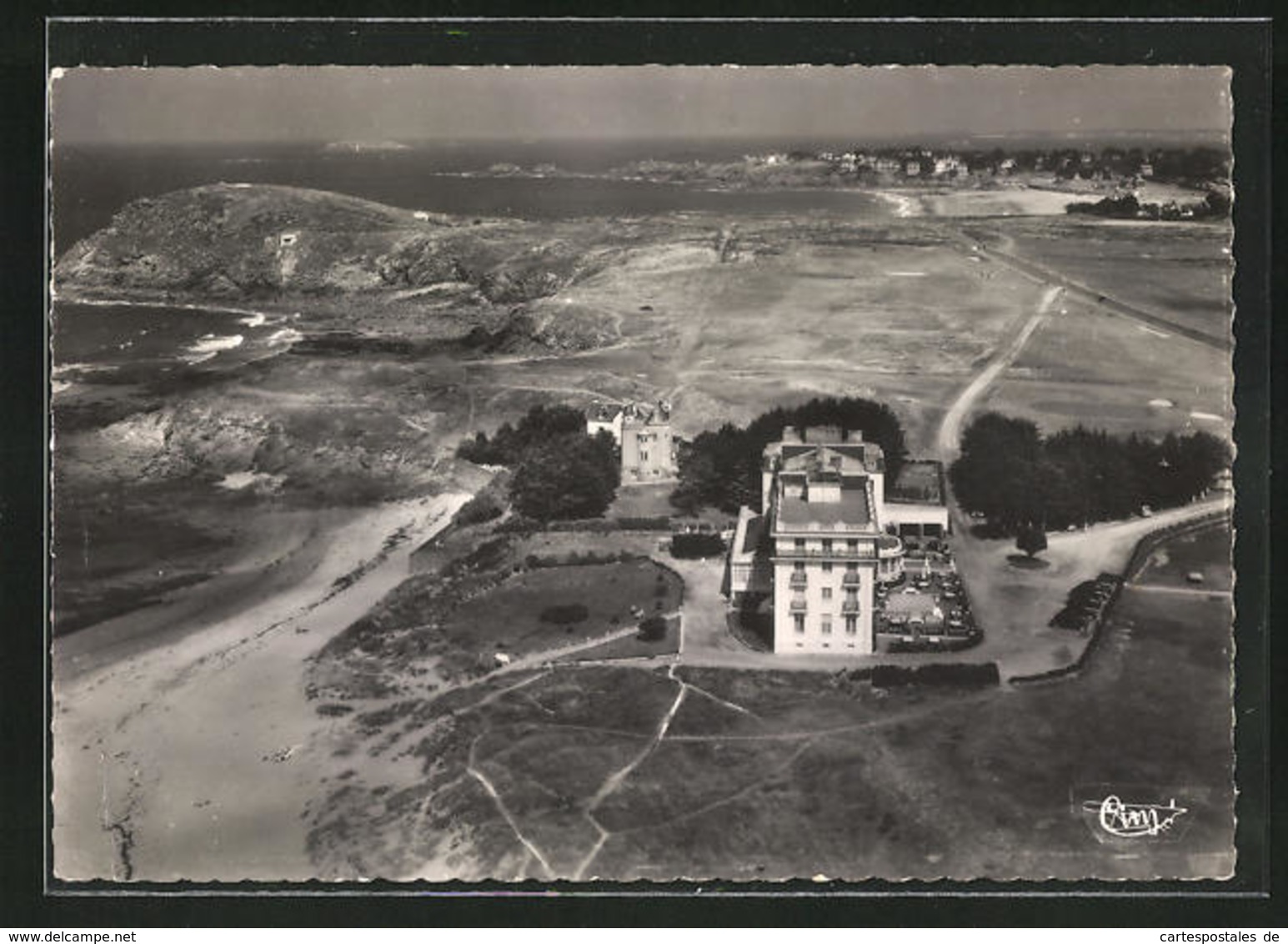 CPA St-Briac, Vue Aerienne, Hotel Du Golf - Autres & Non Classés