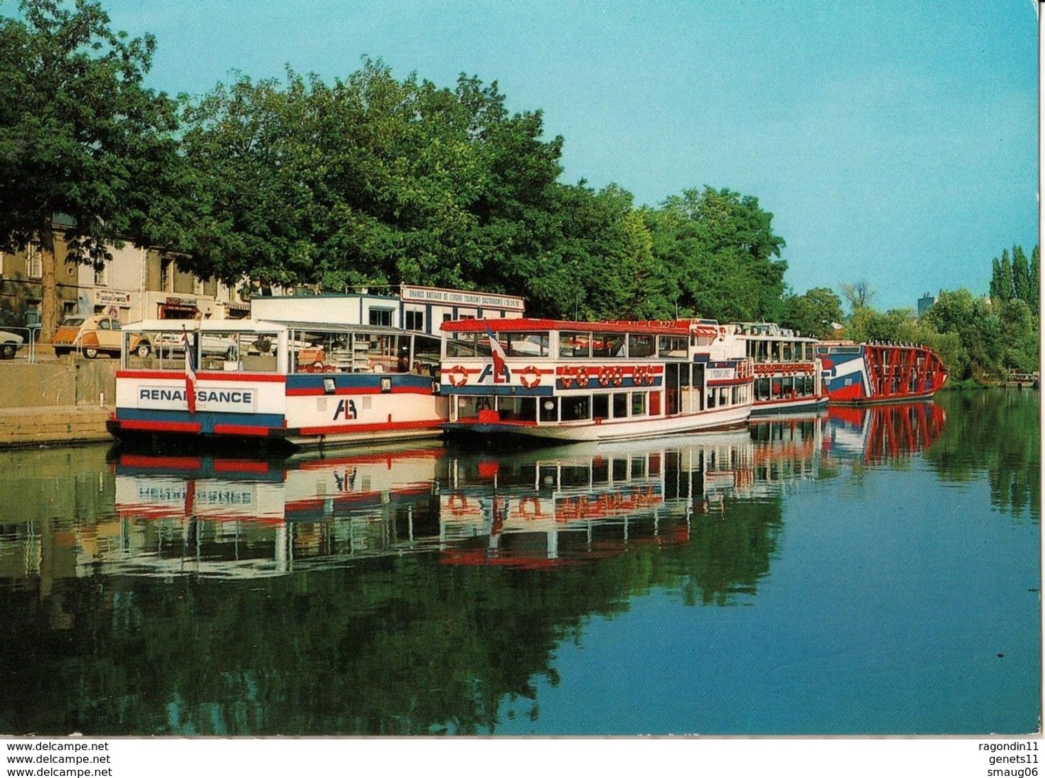 44 - NANTES - L'ERDRE AU QUAI DE VERSAILLES - Nantes