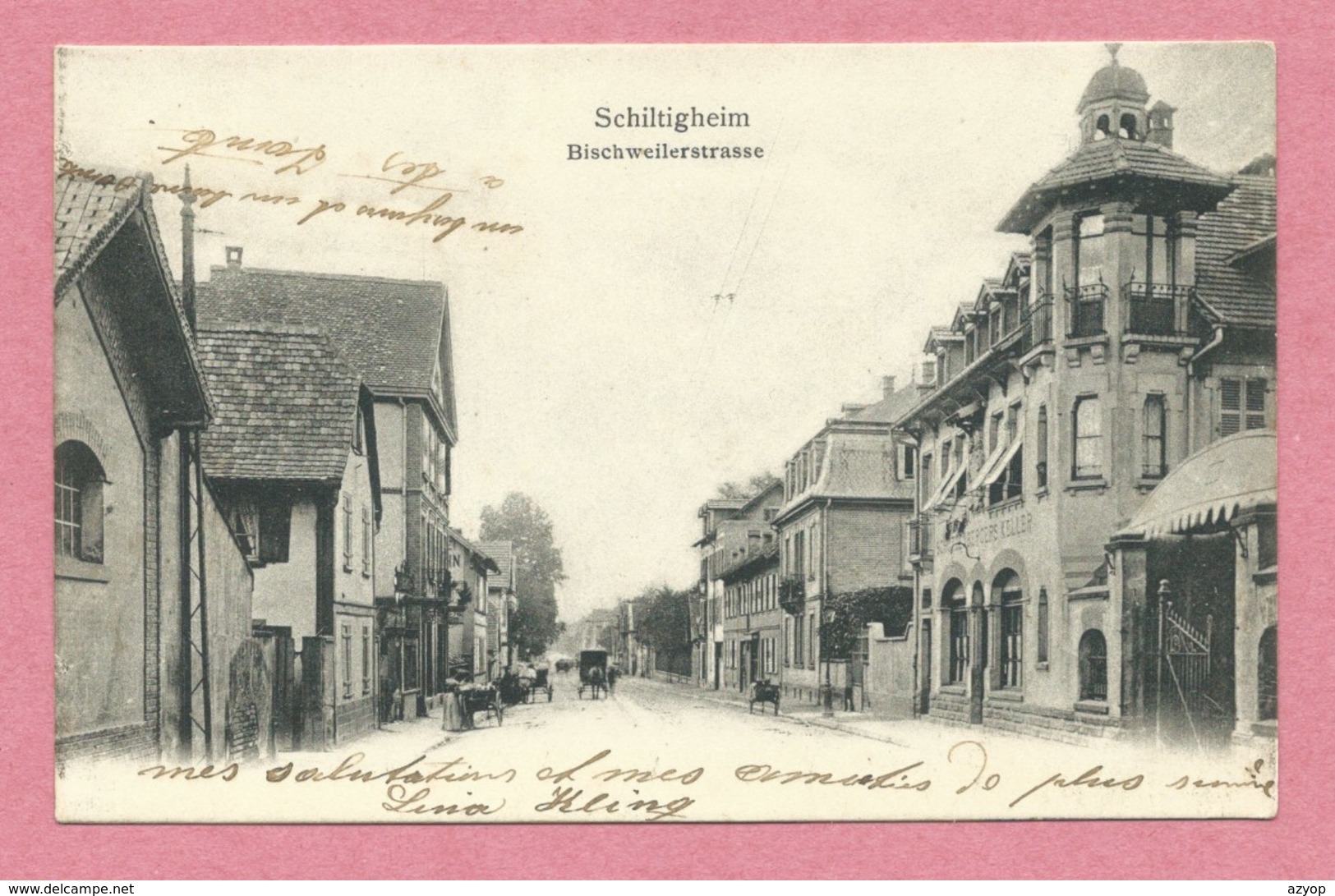67 - SCHILTIGHEIM - Bischweiler Strasse - Schutzenbers Keller - Schiltigheim