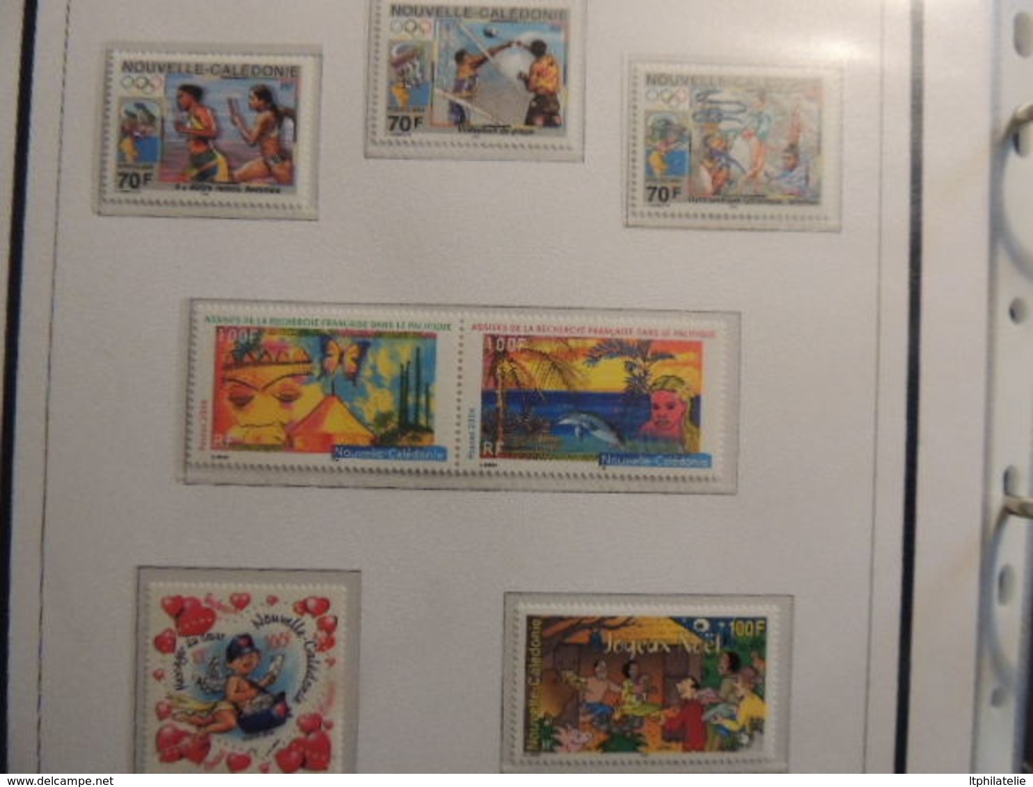 *AFFAIRE *  NOUVELLE CALEDONIE  1997 A 2005  PRESENTATION PARFAITE  TIMBRES  BLOCS  BEL ENSEMBLE FORTE FACIALE