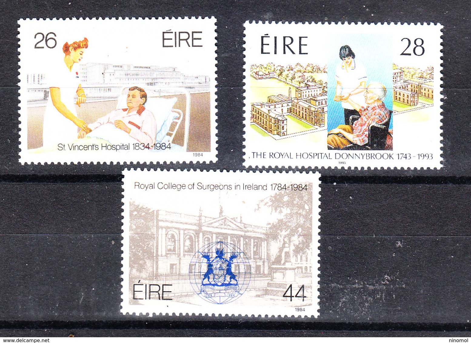 Irlanda - 1984-1993. Ospedali Irlandesi , Scuola Di Chirurgia  E Royal College Of Surgeon. MNH - Médecine