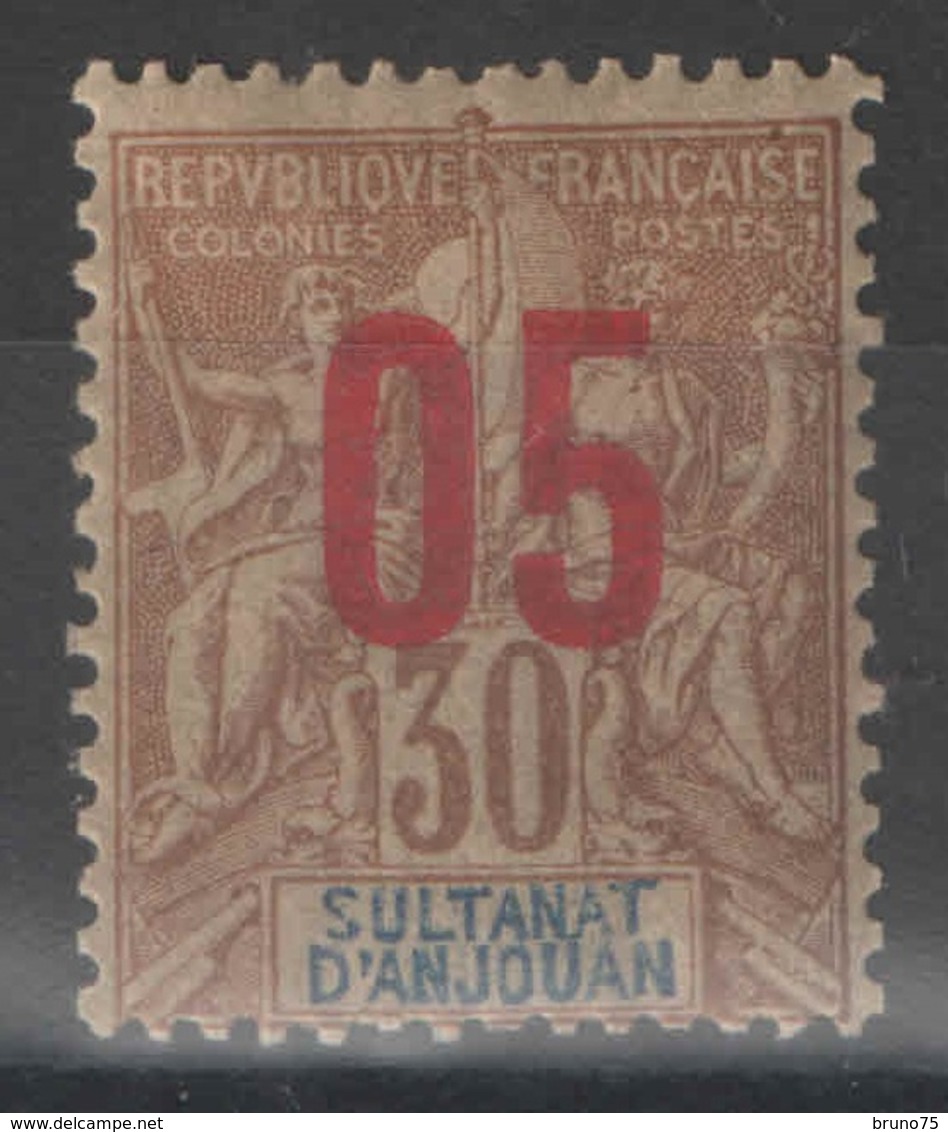 Anjouan - YT 25 * - 1912 - Unused Stamps