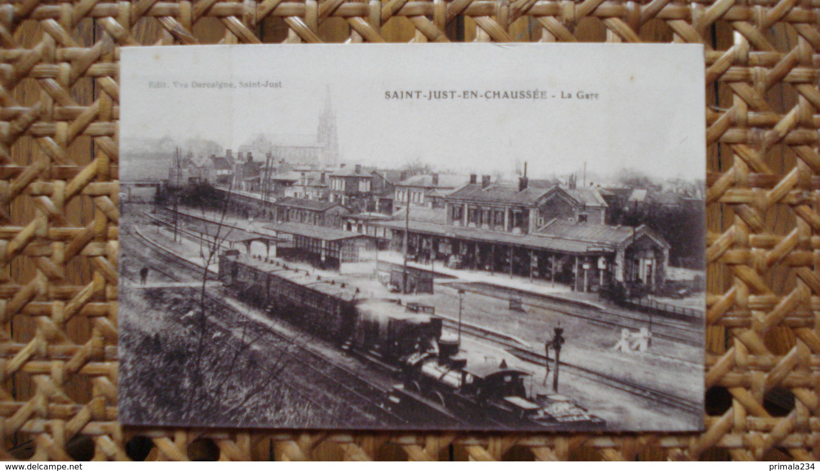 SAINT JUST EN CHAUSSEE - LA GARE - Saint Just En Chaussee