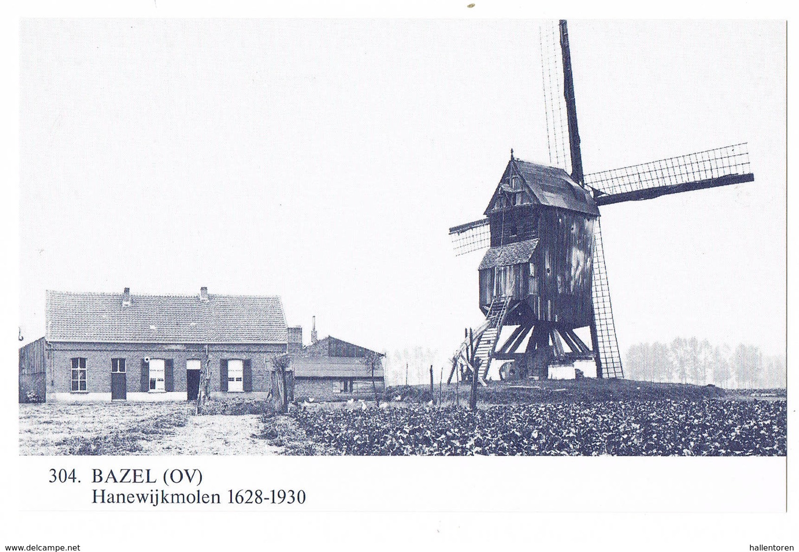 Bazel: Hanewijkmolen ( 2 Scans) - Autres & Non Classés