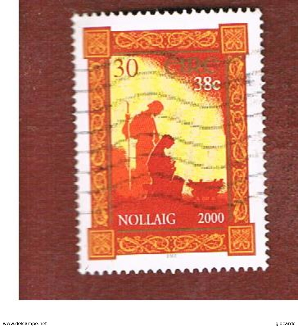 IRLANDA (IRELAND) - SG 1373  -   2000  CHRISTMAS    - USED - Usati