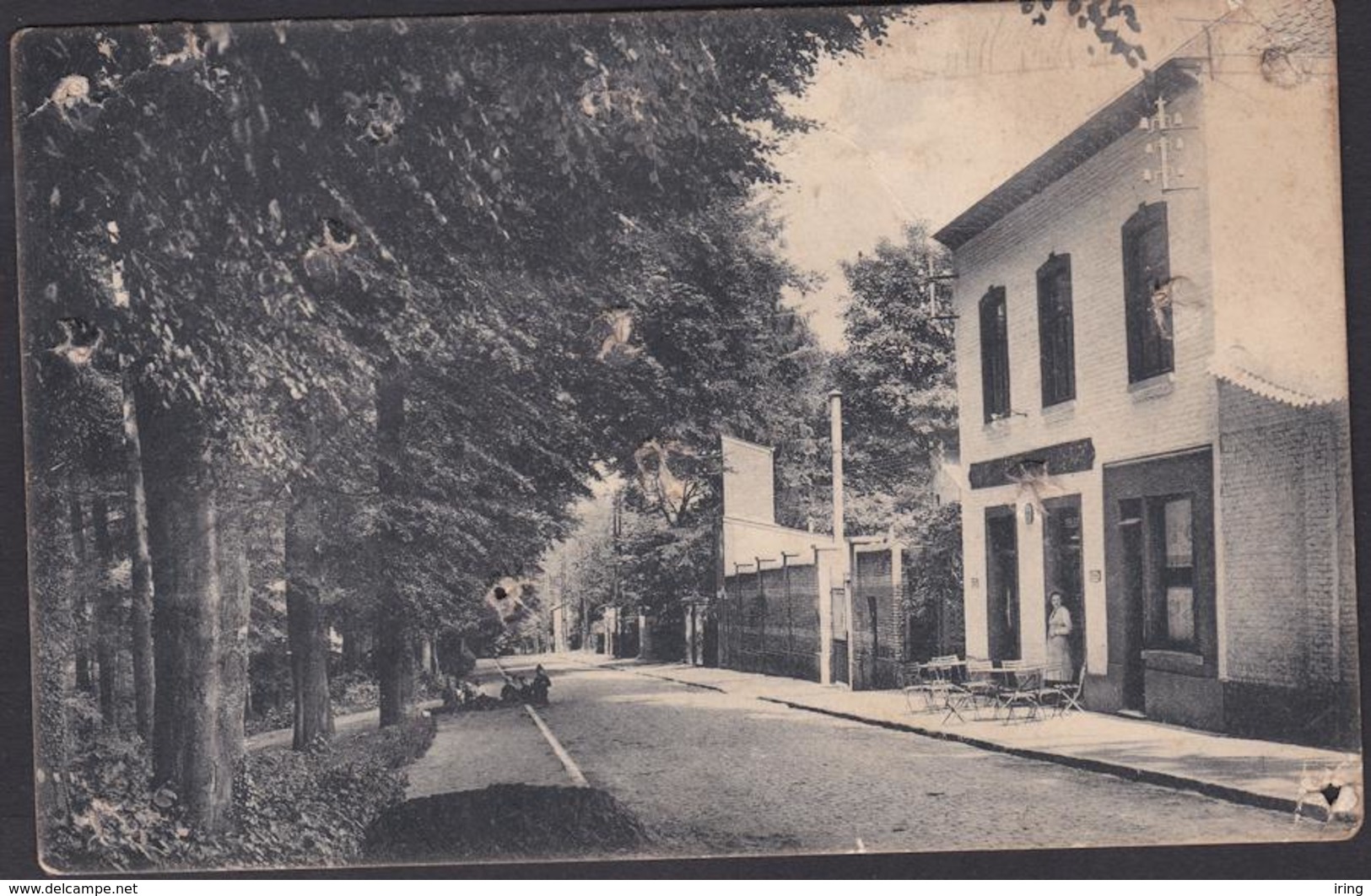 Groenendaal : Steenweg Naar Groenendael (1927) - Hoeilaart