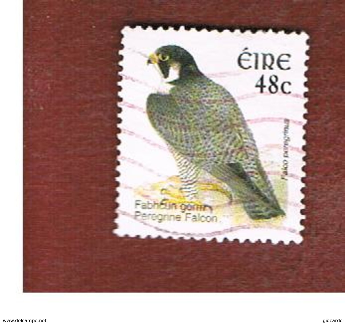 IRLANDA (IRELAND) - SG 1477a  -   2003    BIRDS: FALCO PEREGRINUS   - USED - Oblitérés