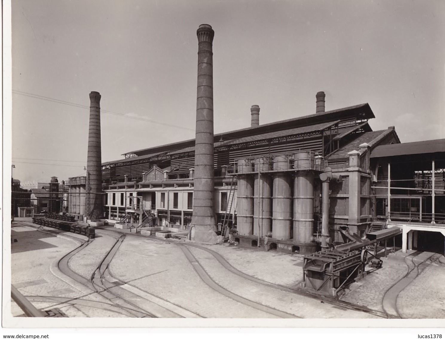 MARSEILLE  / 49 GRANDES PHOTOS USINE DE COKE VERS LE CANET / VOIR PREMIERES PHOTOS / ANNEES 50.60 / RARE +++ - L'Estaque