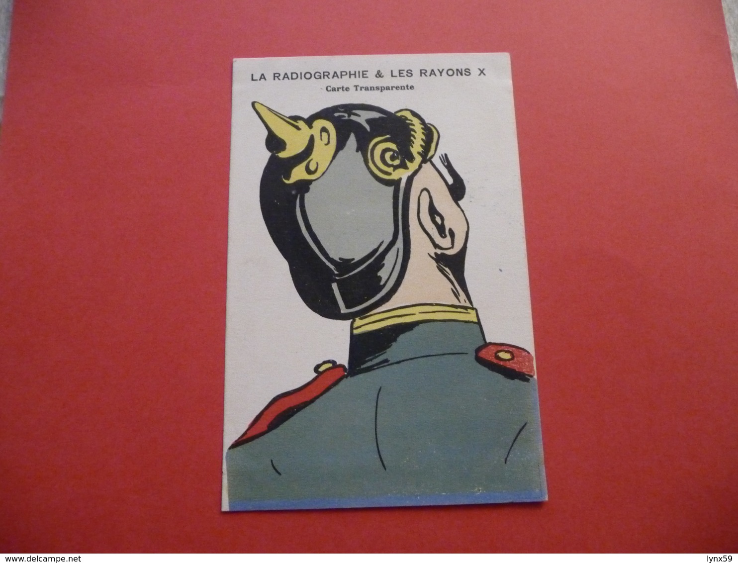 Carte Satirique Anti- Allemande De 1914 1918 - 1914-18