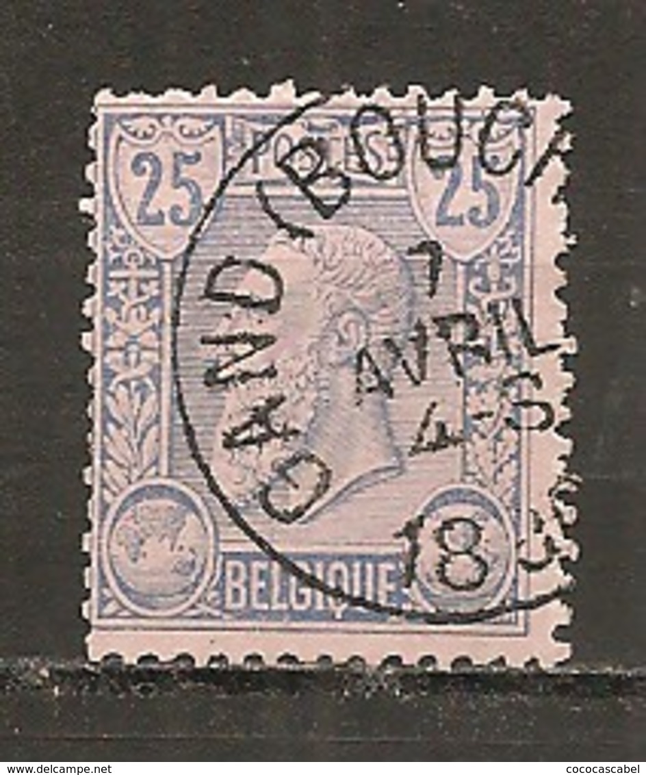 Bélgica - Belgium - Yvert 48 (usado) (o) - 1884-1891 Leopoldo II