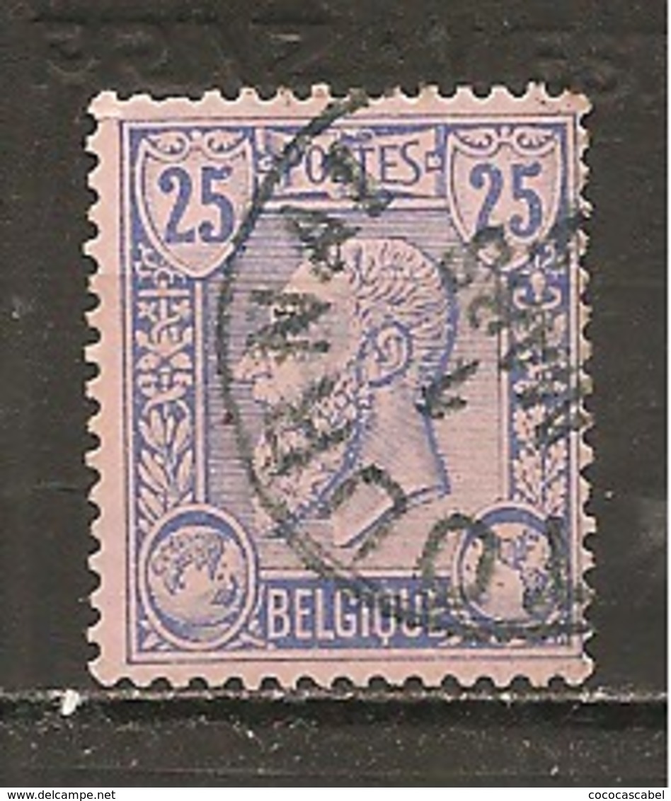 Bélgica - Belgium - Yvert 48 (usado) (o) - 1884-1891 Leopoldo II