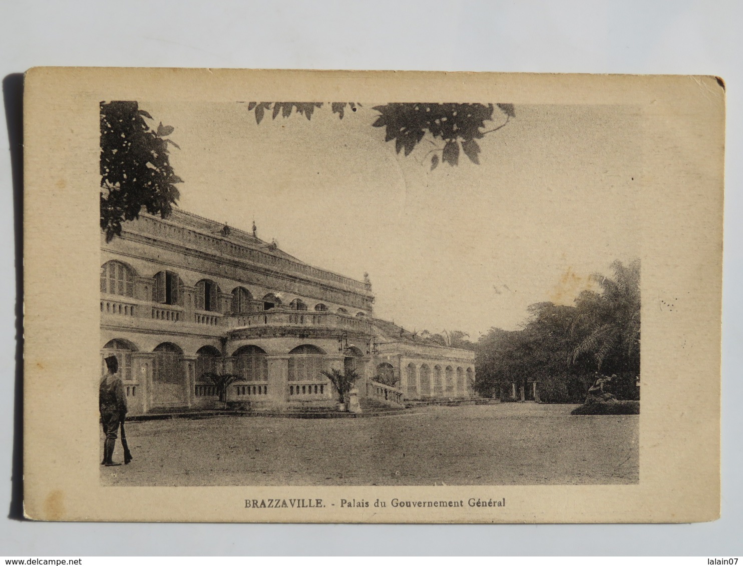 C.P.A.  : CONGO : BRAZZAVILLE : Palais Du Gouverneur Général, En 1929 - Brazzaville