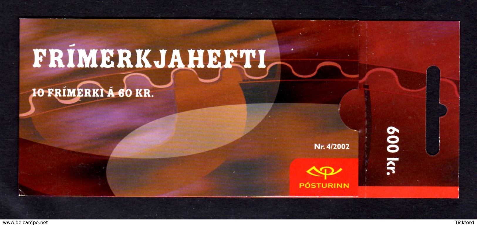 ISLANDE 2002 - Carnet Yvert C937 - Booklet - Facit H62 - NEUF** MNH - Europa, Le Cirque - Markenheftchen