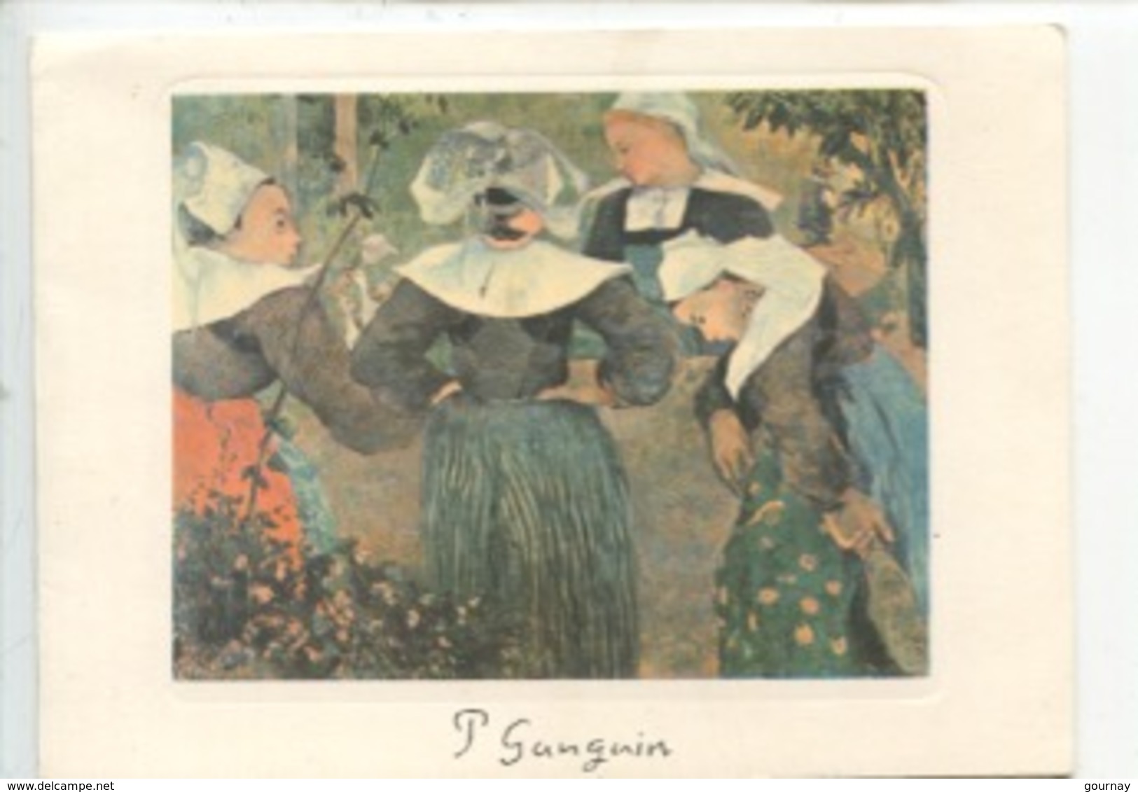 Paul Gauguin 1848/1903 : Les Bretonnes (cp Double Vierge) - Bretagne