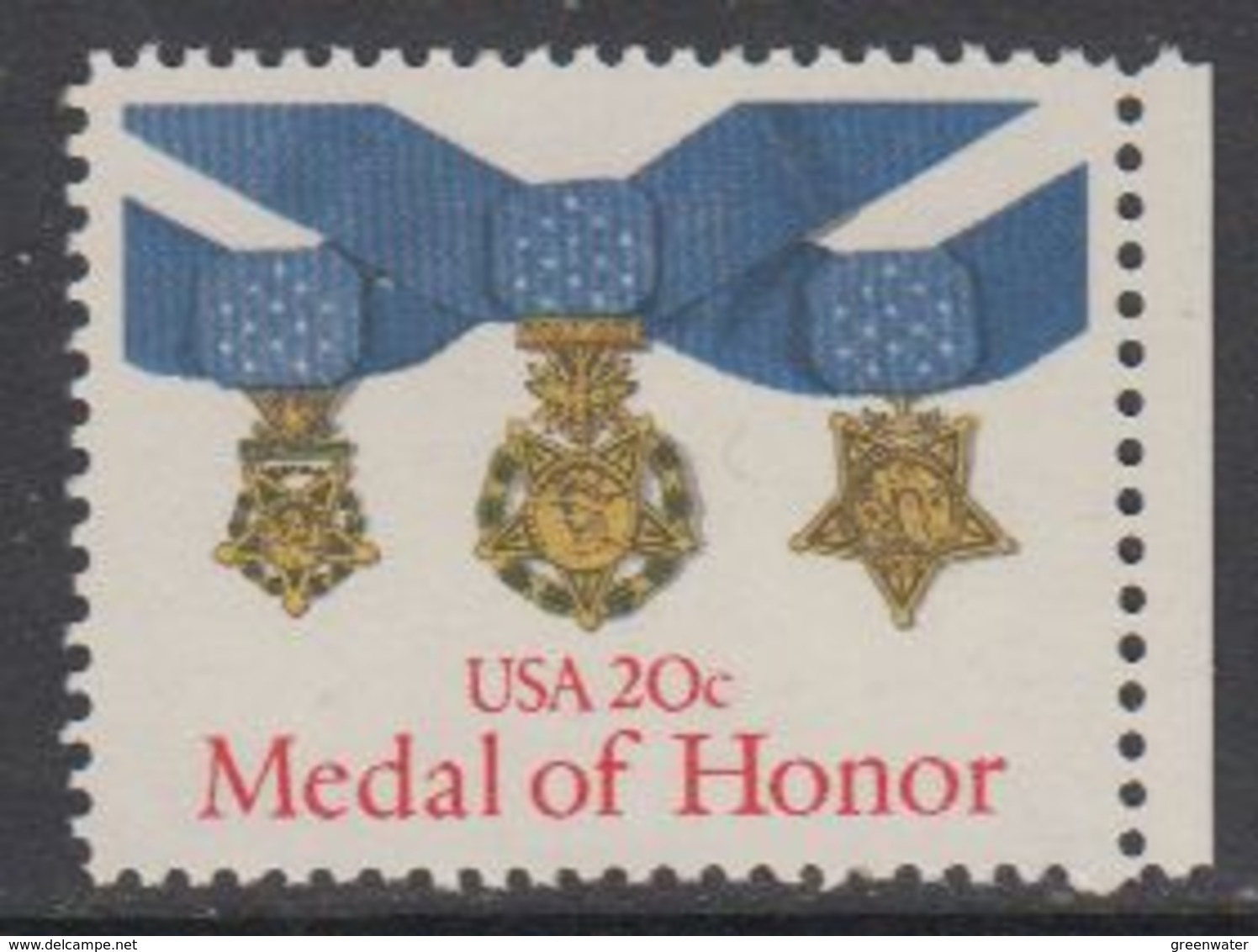 USA 1983 Medal Of Honor 1v ** Mnh (42084D) - Unused Stamps