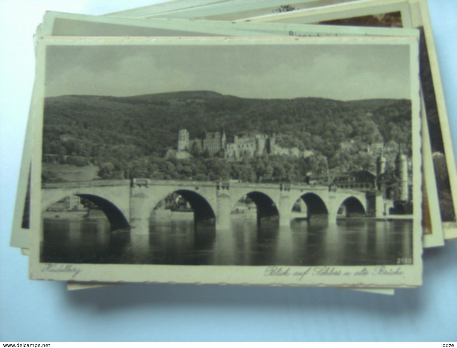 Duitsland Deutschland Baden Württemberg Heidelberg Blick Auf Schloss Und Brücke - Heidelberg