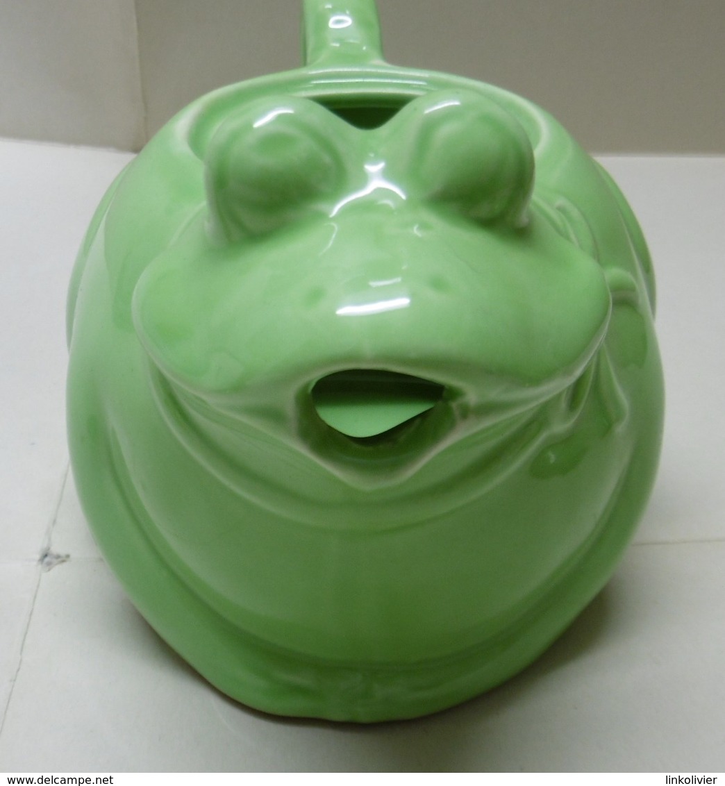 THEIERE ou CAFETIERE + COQUETIER GRENOUILLES  - Animaux grenouille