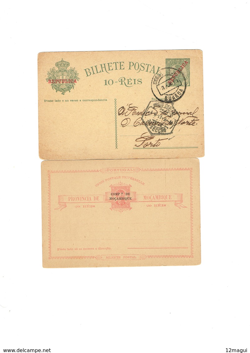 PORTUGAL --LOTE DE  16  INTEIROS POSTAIS ( POSTAL STATIONERY )