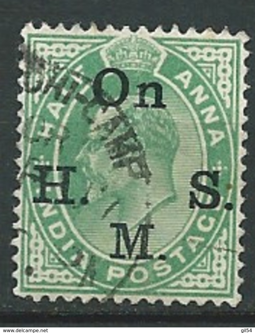 Inde Service  - Yvert N° 40 Oblitéré - Ava27239 - 1902-11 King Edward VII