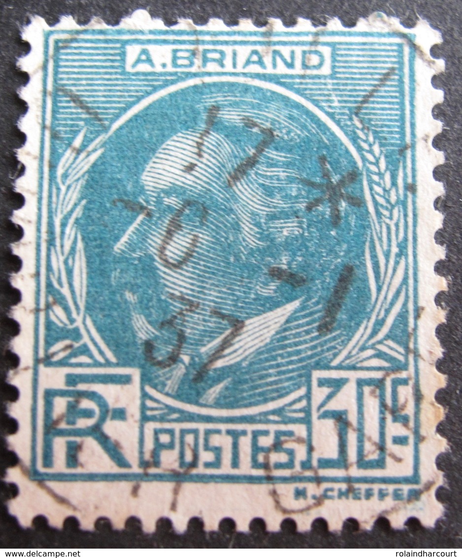 R1680/499 - 1933 - ARISTIDE BRIAND - N°291 ☉ - Used Stamps