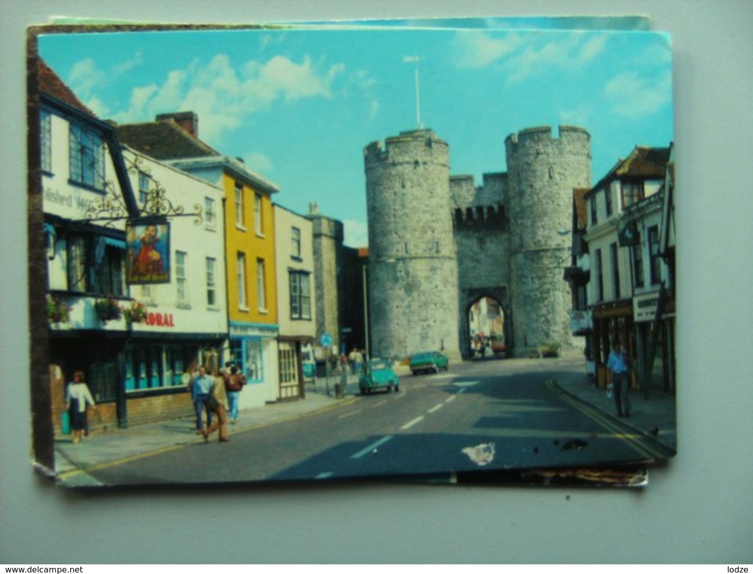 Engeland England Kent Canterbury Falstaff Hotel And West Gate - Canterbury