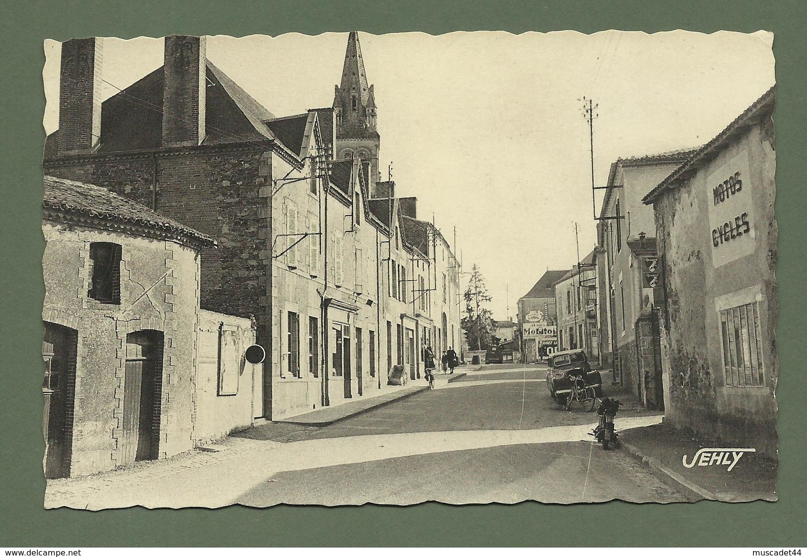 CARTE POSTALE VENDEE 85 LES ESSARTS RUE PRINCIPALE - Les Essarts