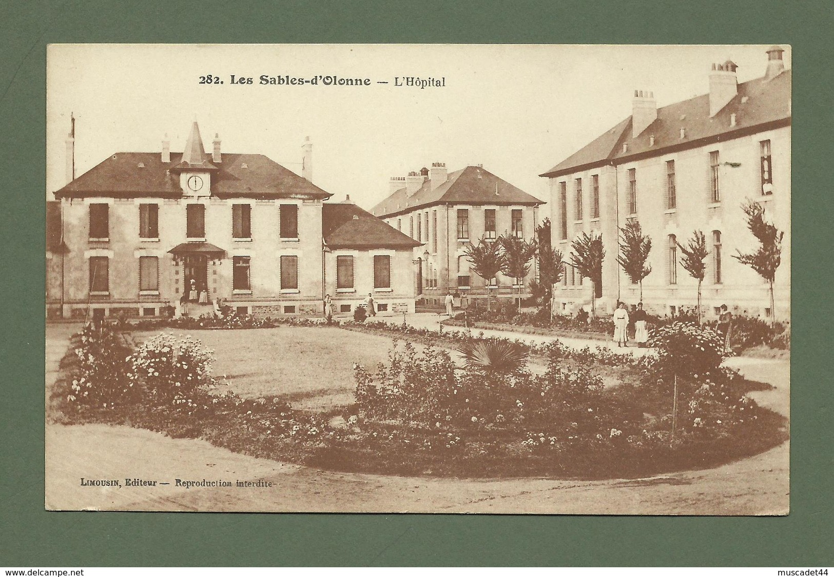 CARTE POSTALE VENDEE 85 LES SABLES D OLONNE L HOPITAL - Sables D'Olonne